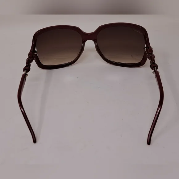 Gucci Womens Marina Chain Sunglasses Red Vintage Y2K GG3597/F/S  3GQJD 58-16-115 - Picture 10 of 16